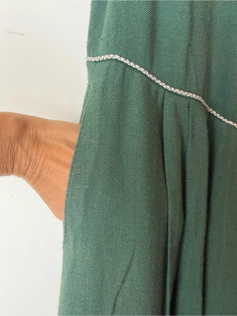 Vintage Meiko Landhaus Look Green Drindl Dress - Picture 7 of 8